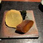 京橋もと  - イブリガッコ・自家製からすみ