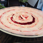 比良山荘 - この日は長浜で獲れた熊肉(2017.12月上旬)