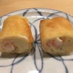旬菜 おぐら家 - 柔らか海老真丈春巻き揚げ