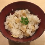 旬菜 おぐら家 - 冬筍炊き込みご飯