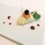 プレヴナンス - 自家菜園のカリフラワー、雲丹、キャビア