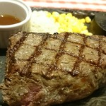 カタマリ肉ステーキ＆サラダバー にくスタ - ランプ400g