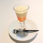 プレヴナンス - 甘酒、みかんのブランマンジェ