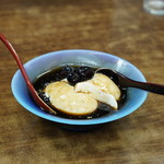 スタミナ苑 - 黒豆杏仁豆腐