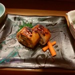 笹乃井 - 鶏肉のねぎ巻き