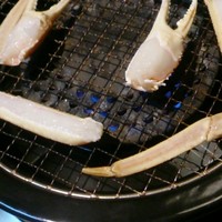 カニとフグの専門店 福島かにふぐ家 - 焼きがに(2015.4月)
