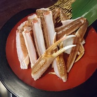 カニとフグの専門店 福島かにふぐ家 - 焼きがに
                  (2018.2月)