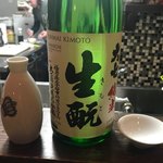 酒場王冠 - 大七純米生酛 ぬる燗で