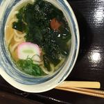 讃岐 みのり - 梅わかめうどん(税込680円)