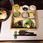 萩の宿 常茂恵 - 朝食が揃いました