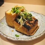 焼鳥 おみ乃 - 厚揚げ