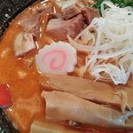 麺の極 はなみち - 激辛味噌（レベル３・アップ）