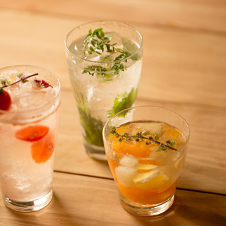 お食事とご一緒に◎ワイン、日本酒。多彩なドリンクをご用意