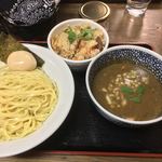 つけ蕎麦えん藤 - ２周年記念 500円
            南部極煮干神つけ蕎麦（味玉付き）