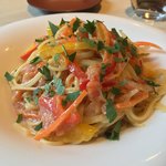 カーサ・デル・チーボ - 八戸産 桜ますと香味野菜の冷製スパゲッティーニ マントヴァ風
