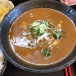 カレーうどん 金富士 - カレーうどん(大盛)