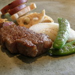 鉄板焼 心 - 神戸牛　フィレステーキ