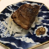 鮨 輝 - 焼物 鮪頬肉