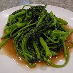 愛群 - 空心菜のエビ味噌炒め