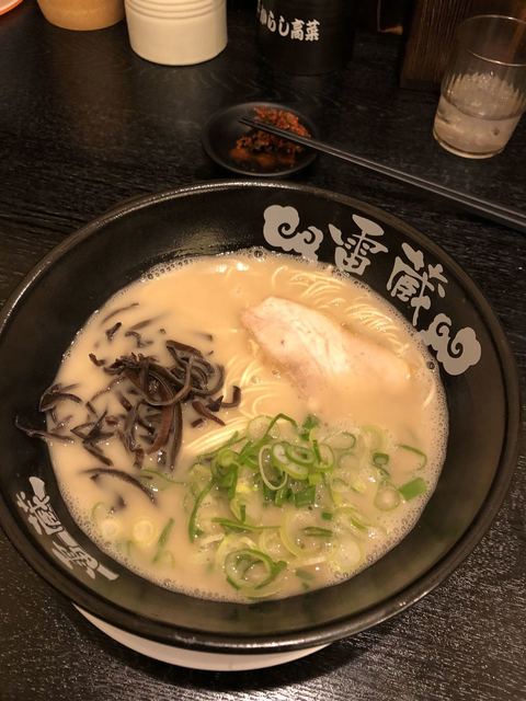 らーめん雷蔵 渡辺通店 渡辺通 ラーメン 食べログ