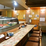 Sushi Fumi - 店内（カウンター席）