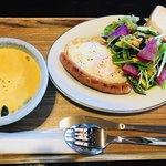 ル プロンド アーカー - ポタージュランチ980円