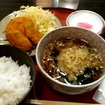 Menya Isshin - 本日のランチ500円。