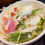 尾州鮨 - セットのサラダです。