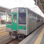 露伴亭 - 701系(白石→福島)