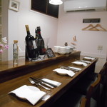 トラットリア ビオラ - カウンター席