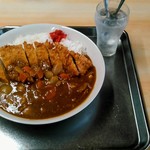 徳市 - カツカレー大盛