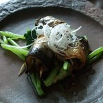 ダイナミックキッチン＆バー 燦 - 北海道釧路産 秋刀魚の香味焼き　