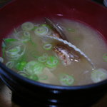 ペンション群林風 - ほたての稚貝の味噌汁