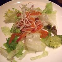 廣東料理 民生 ヒルトンプラザウエスト店 - ネギトロの中華風カルパッチョ