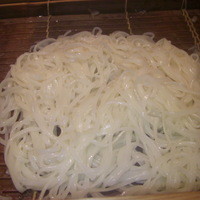 銀座しゃぶ通 マロニエゲート店 - コースの稲庭うどん
