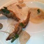 フロリレージュ - 稚鮎のフリット　山芋とサマートリュフ