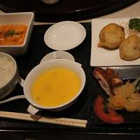 老香港酒家京都 - シェフのおまかせランチ（ライス・スープ)