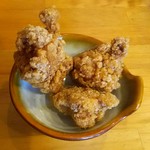横浜家系ラーメン ぶっちぎり家 - 唐揚げ(3個)