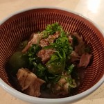 土佐酒バル - すじ煮込み