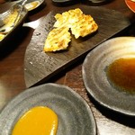 鶏料理ひとりひとり - 味噌ダレとポン酢ダレ