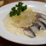 並木倶楽部 - 〆サバのシャンパンゼリー@800円