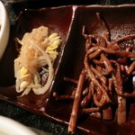 焼肉・韓国料理　牛兵衛 - ナムルのアップ
