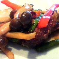 四川豆花飯荘 東京店 - 子羊の炒め物