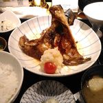 銀座 すが家 - 鰤（かま）照焼き柚子おろし