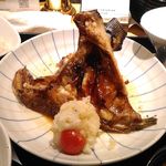 銀座 すが家 - 鰤（かま）照焼き柚子おろし