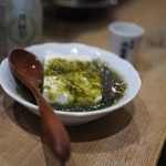 大島や - あおさ豆腐