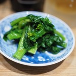 大島や - 菜の花おひたし