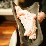 秋田牛玄亭 - 牛の小腸。