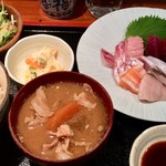 めしの助 - 刺身定食