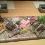 大名 絢凛 - 刺身盛り合わせ！